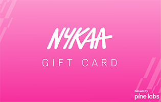 Nykaa Physical Gift Card in Festive Box